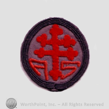 WWI Army Patch : Advanced Service of Supply.