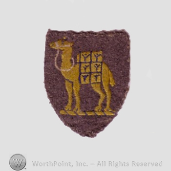 WWI Army Patch : Army Expeditionary Forces in North Africa.