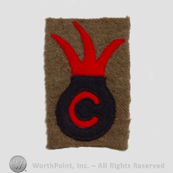 WWI Army Patch : Army Convoy Personnel assigned to ships.