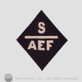 WWI Army Patch : Army Expeditionary Forces - Siberia .