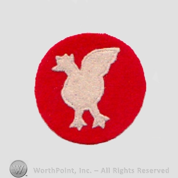 WWI Army Patch : Ambulance Services.