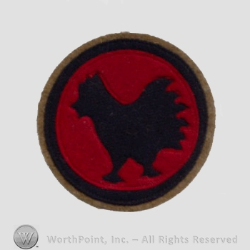 WWI Army Patch : Ambulance Services.