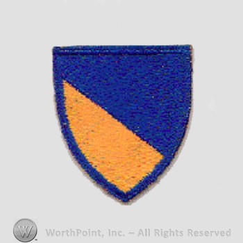 WWI Army Patch : Chemical Warfare units Patch King.