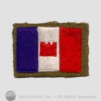 WWI Army Patch : Corps of Engineers Headquarters.