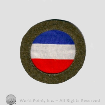WWI Army Patch : General Headquarters - American Expeditionary Forces.