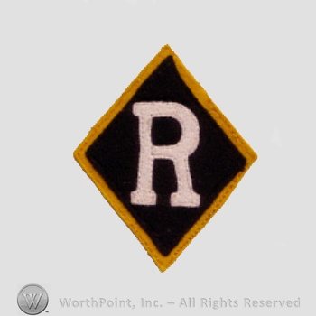 WWI Army Patch : Railheads Regulating Stations .