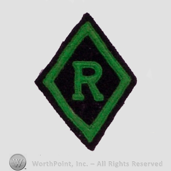 WWI Army Patch : Railheads Regulating Stations ; Cobenz Station.