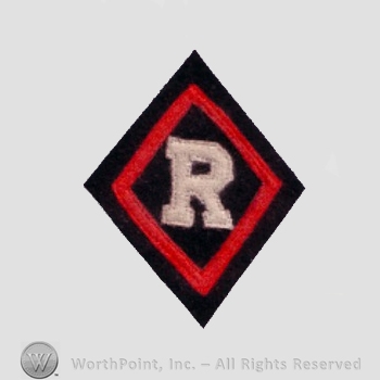 WWI Army Patch : Railheads Regulating Stations.