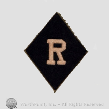 WWI Army Patch : Railheads Regulating Stations.