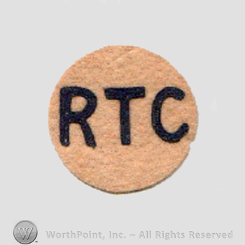 WWI Army Patch : Reserve Training Center.