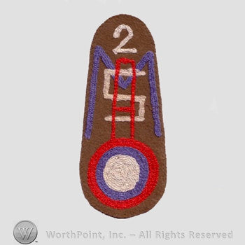 WWI Army Patch : Air Mechanic Service Regt 2.