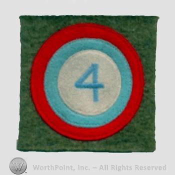 WWI Army Patch : Air Parks.