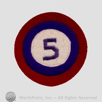 WWI Army Patch : Air Parks.