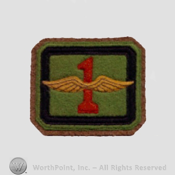 WWI Army Patch : 1st Air Field.