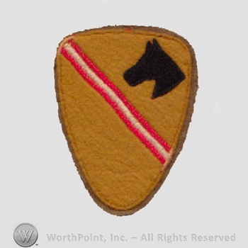 WWI Army Patch : 1st Cavalry Div.