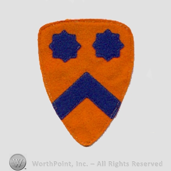 WWI Army Patch : 2nd Cavalry Div.