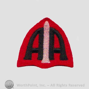 WWI Army Patch : 5th Anti Aircraft Patch King.