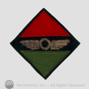 WWI Army Patch : 14th Railway Engineers Bullion.