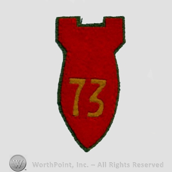 WWI Army Patch : 73rd Trench Mortar Bn.