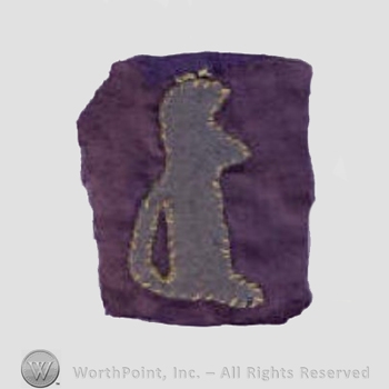 WWI Army Patch : 205-206th Infantry Regt.