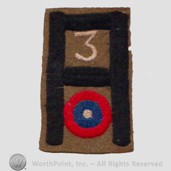 WWI Army Patch : Aero Squadrons - Aviation; 1st Army.