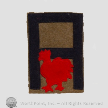 WWI Army Patch : Ambulance; 1st Army.