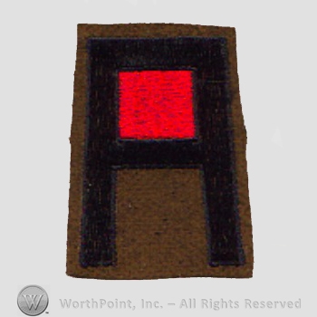 WWI Army Patch : Artilerry; 1st Army.