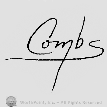 Combs hand written