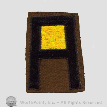 WWI Army Patch : Cavalry MG Units; 1st Army.