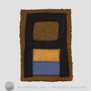 WWI Army Patch : Chemical Corps; 1st Army.