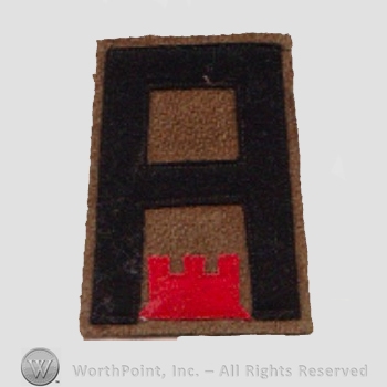 WWI Army Patch : Engineers; 1st Army.