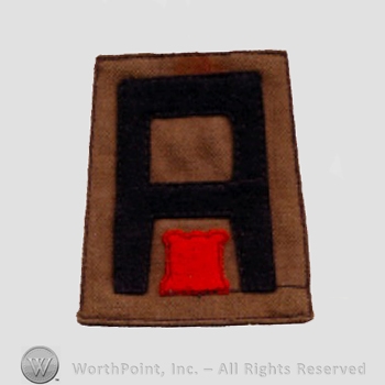 WWI Army Patch : Engineers; 1st Army.