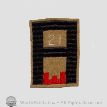 WWI Army Patch : Engineers; 1st Army.