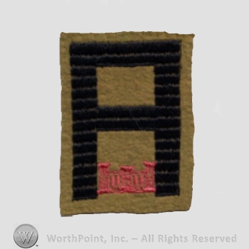 WWI Army Patch : Engineers; 1st Army.