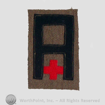 WWI Army Patch : Medical Units; 1st Army.