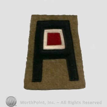 WWI Army Patch : Medical Units; 1st Army.