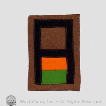 WWI Army Patch : Provost Marshal; 1st Army.