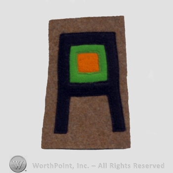 WWI Army Patch : Provost Marshal; 1st Army.