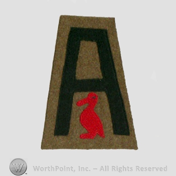 WWI Army Patch : Railway Artillery Units; 1st Army.