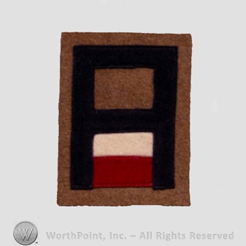 WWI Army Patch : Sanitation Units; 1st Army.
