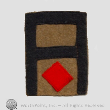WWI Army Patch : Signal Units; 1st Army.