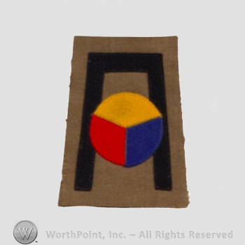 WWI Army Patch : Tank Corps Units; 1st Army.