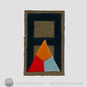 WWI Army Patch : Tank Corps Units; 1st Army.