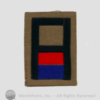 WWI Army Patch : Tank Corps Units; 1st Army.