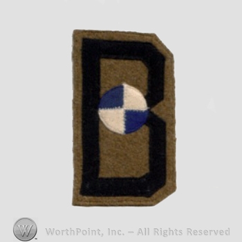WWI Army Patch : 4th Corps Elements of 2nd Army.