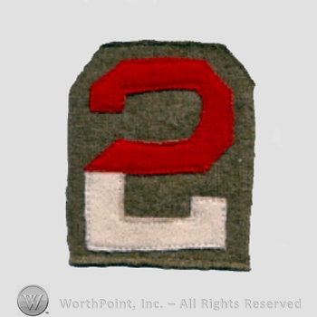 WWI Army Patch : 2nd Army.