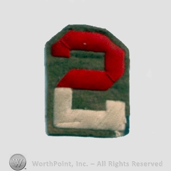 WWI Army Patch : 2nd Army.