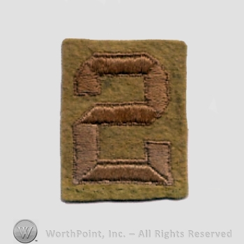 WWI Army Patch : 2nd Army.