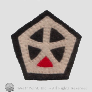 WWI Army Patch : 5th Corps.