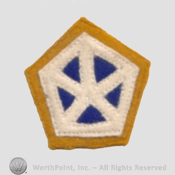 WWI Army Patch : 5th Corps.